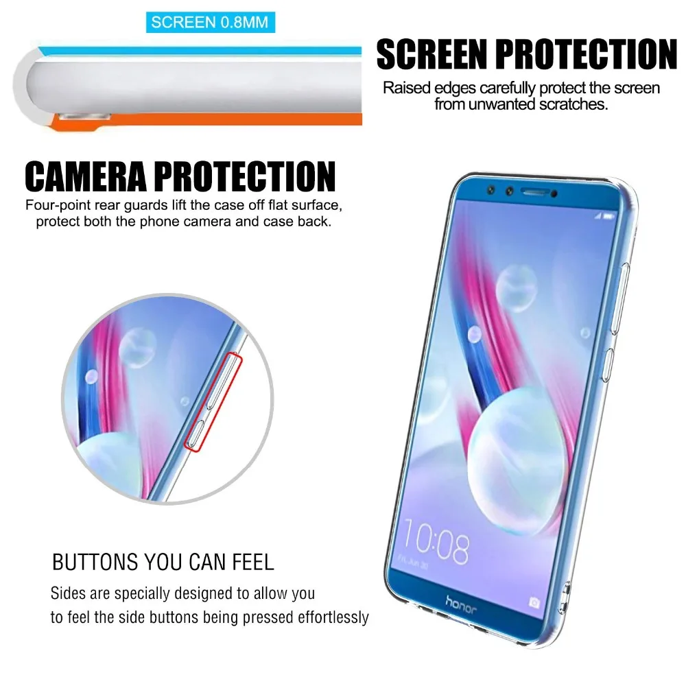Чехол для Honor 9 Lite блестящие чехлы с динамической жидкостью и зыбучим песком Huawei