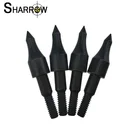 12 шт. стрелы для стрельбы из лука наконечники для стрельбы 100 зерен Целевые Точки стрелы головка для рекурсивного лука блочный лук аксессуары для охоты стрельбы