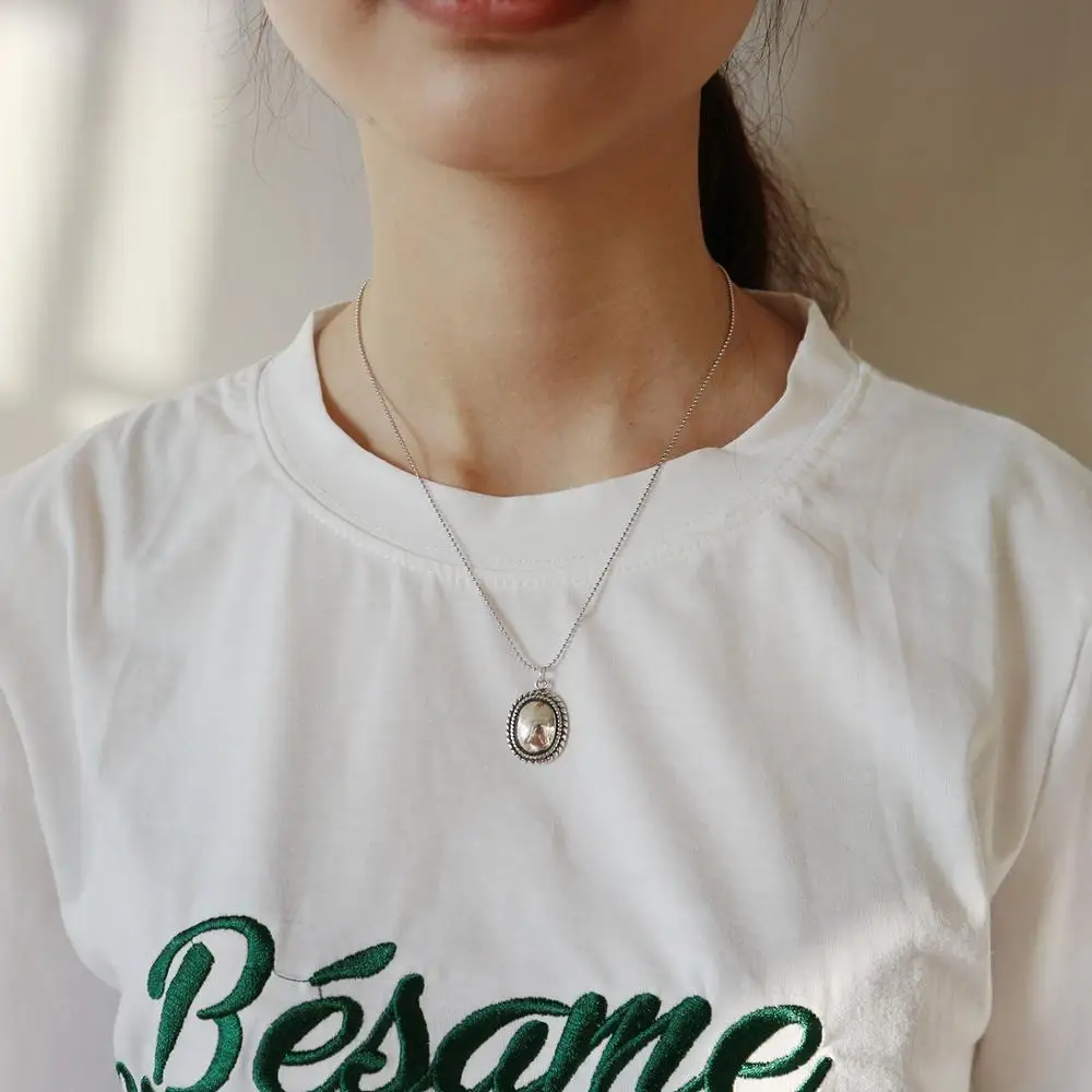 925 пробы Серебряное женское 2019 модное винтажное матовое кольцо двойная линия