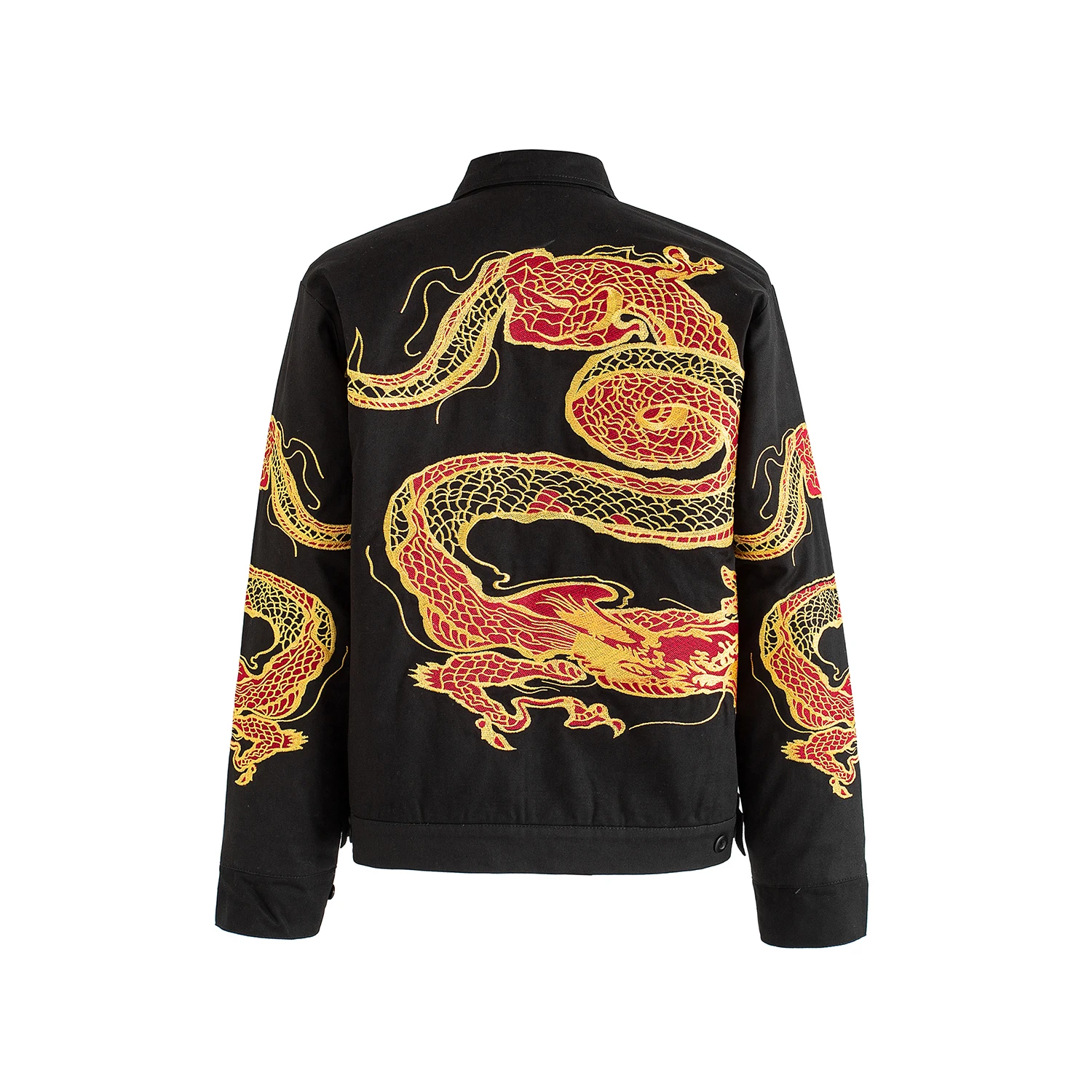 

NIGO Sup FW18 Dragon Work Jacket Coat Baseball Uniform