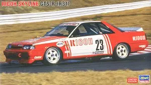 

Пластиковая сборка Hasegawa, модель автомобиля в масштабе 1/24, Nissan Ricoh Skyline GTS-R (R31)1988, коллекция для взрослых, набор для сборки 20372