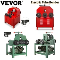 vevor electric pipe tube bender with 9 round 8 square die set 1500w 110v 220v copper coils motor for industry factory building