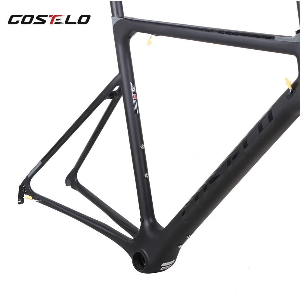 766g только диск Costelo Speedmachine 1,0 ультра светильник карбоновая рама для дорожного велосипеда велосипедная Рама Bicicleta Подседельный штырь вилка гарнитура