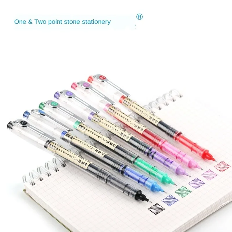 

Stationery self-control ink pull cap rollerball pen D500 student office supplies signature pen hand account pen gift