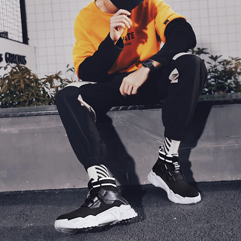 

Men Casual Shoes Male Sneakers Shoes for Men High Top Soft Sapato Tenis Masculino Adulto Krasovki Sneakers Schoenen Dropshipping