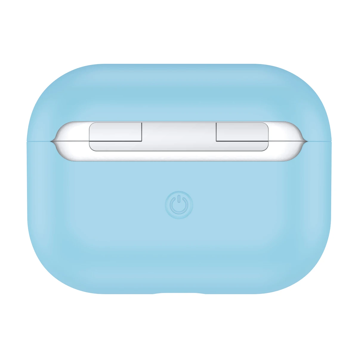 11-sky blue Ультра-тонкий Разделение силиконовый чехол для AirPods Pro защитный кожного покрова - Цвет: 11-sky blue