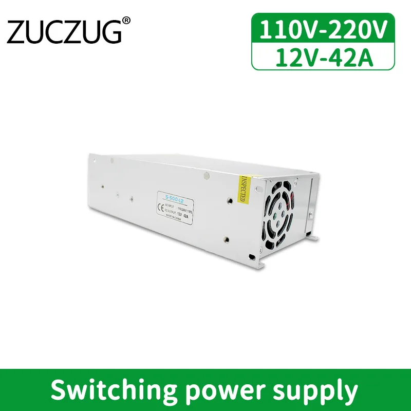 42A Fan Models Triple Switching Power Supply Ac Dc 504w Power Adapter 12V Power Supply Transformer 12v 220v Led Driver 220v dc power supply s 250w 12 dc 12v 21a led switching power supply driver adapter for industrial equipment adjustable switching