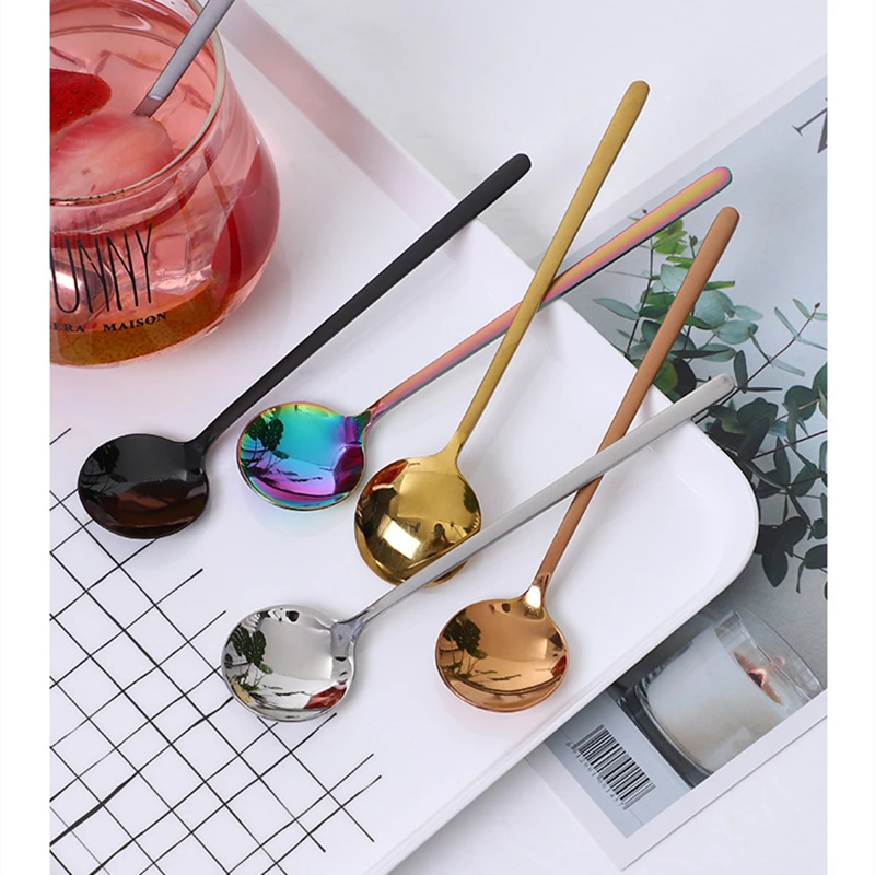 Столовые приборы Чайная посуда кофейная ложка 15 см 304 Нержавеющая сталь