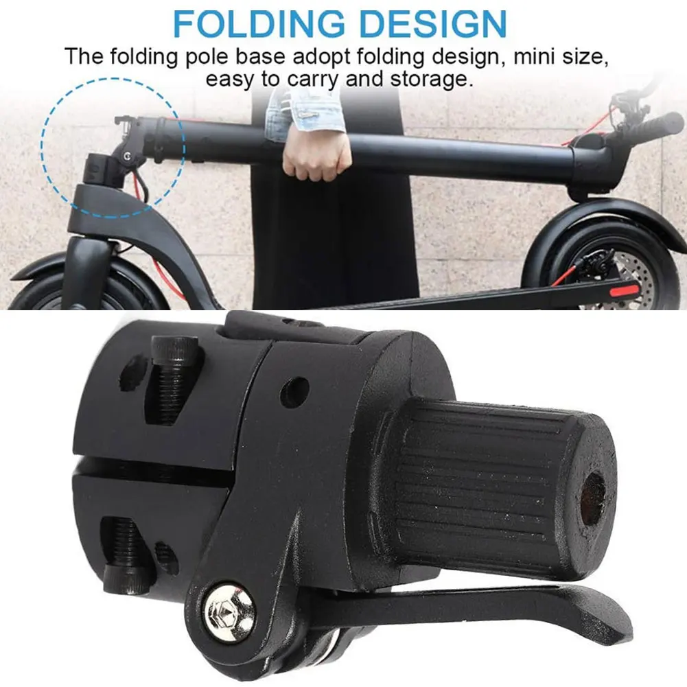 

Scooter Folding Rod Base Lock Replacement Parts Durable Convenient Folding Hook For Xiaomi M365 Electric Scooter Screw Accessory