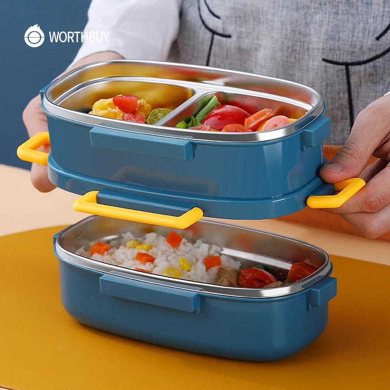 Портативный Ланч бокс VandHome для детей Женский контейнер пикника еды из