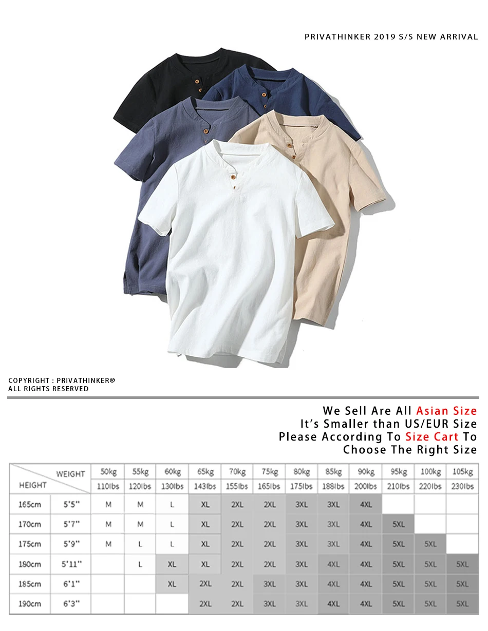 Sinicism Store 5XL мужская хлопковая льняная футболка, Мужская Летняя Повседневная футболка, мужские футболки с v-образным вырезом и коротким рукавом