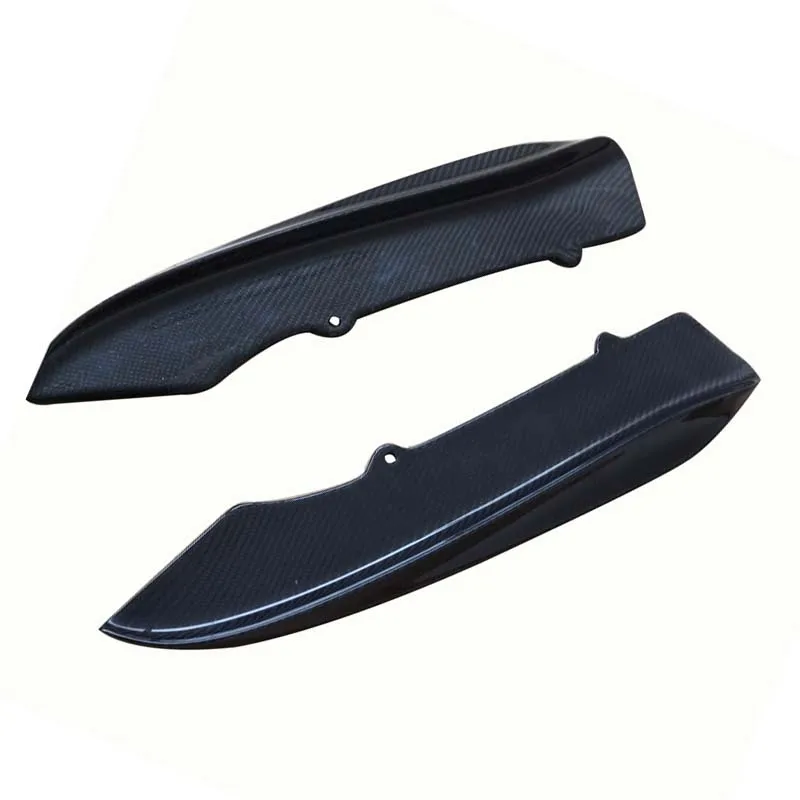 K стиль боковой разветвитель для заднего бампера из углеродного волокна спойлер