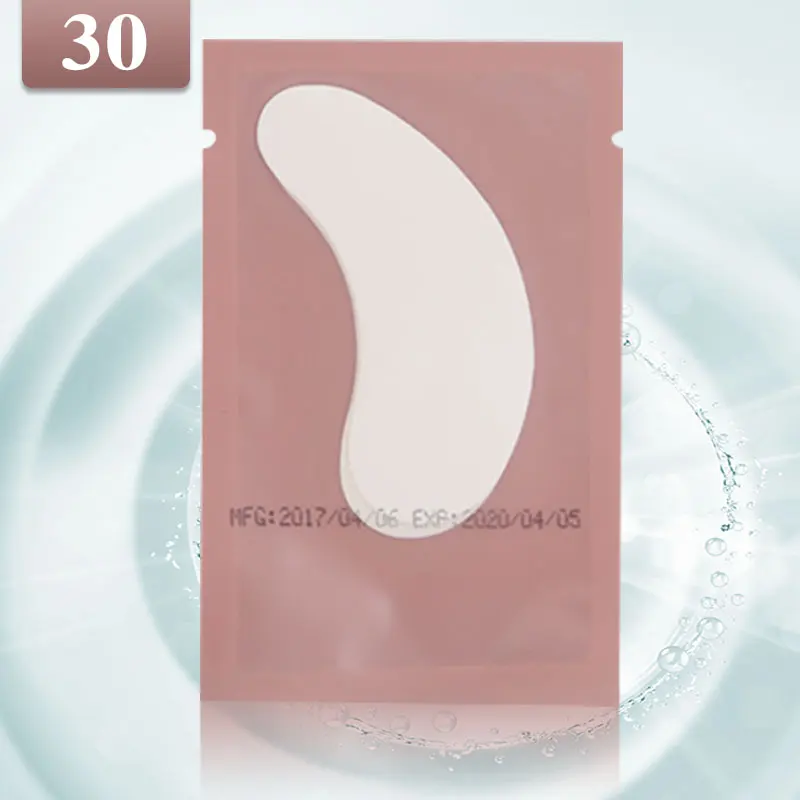 30 Pairs GJLash 30/50/100/200 пар/лот наращивание ресниц накладки для глаз под патчи для ресниц наращивание ресниц макияж инструменты поддержка OEM для наращивания ресниц наращивание ресниц - Цвет: 30 Pairs