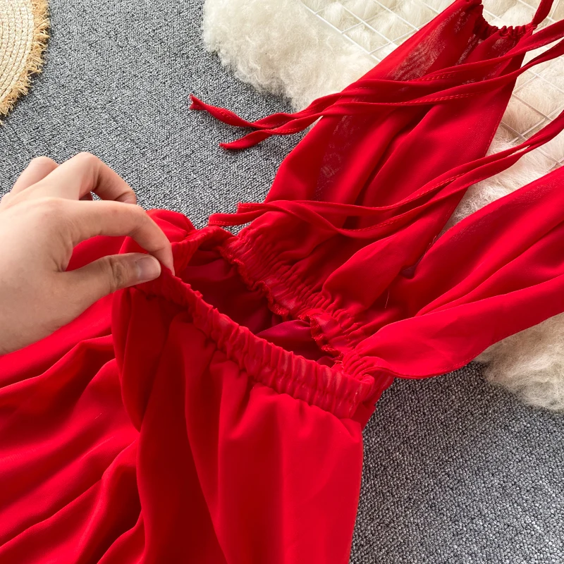 

Boho v neck sexy spaghetti strap maxi long split Dress Summer backless casual vestidos Women tunic elegant beach holiday Dress