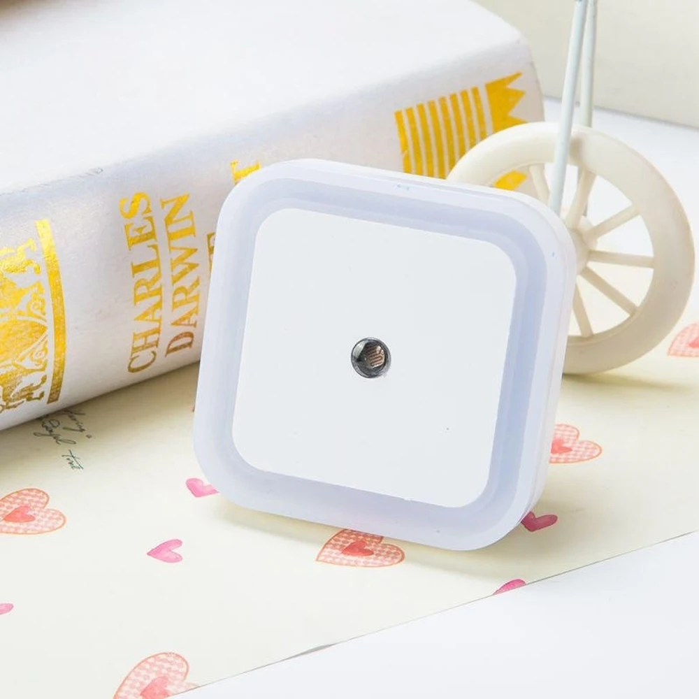 BRELONG подключаемого модуля светодиодный Ночной светильник с заката до рассвета