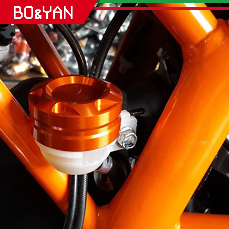 Аксессуары для мотоциклов задний тормозной резервуар Крышка Для KTM DUKE 125 200 390 2012