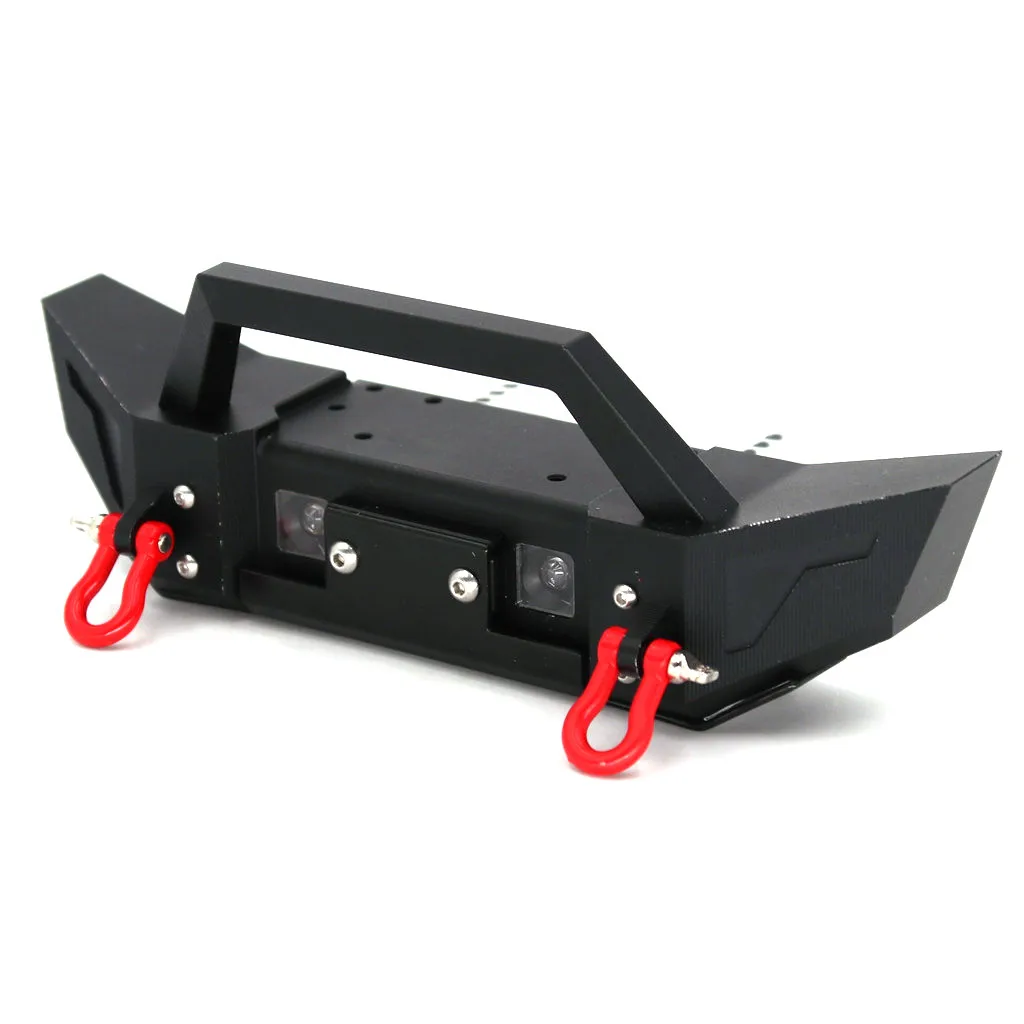 

Front Rear Bumper with Headlight for Axial SCX10 1/10 90046 90047 RC Crawler