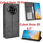 Чехол-книжка для Cubot Note 20 Pro, с магнитной застежкой, с отделением для карт, K30, из искусственной кожи