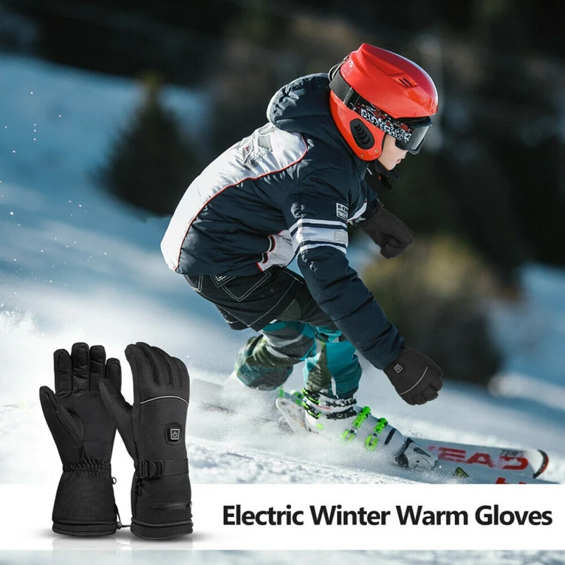 

Unisex Electric Battery Heated Glove Touchscr een Winter Hand Warm Motorcycle Fishing Skiing