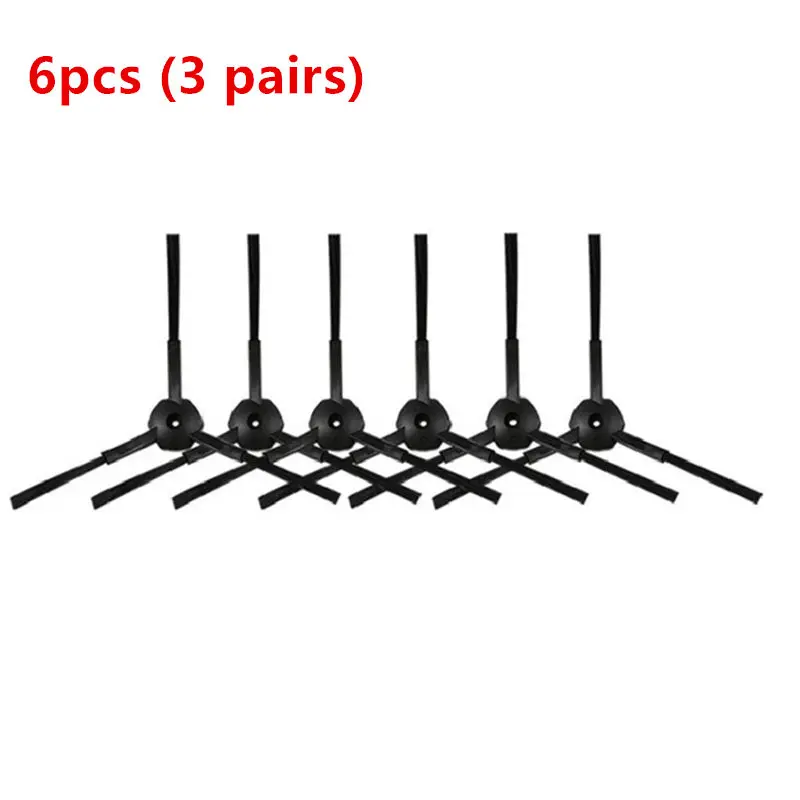 6 шт. боковая щетка для ILIFE V60 Pro Запчасти для роботизированного пылесоса аксессуары для замены