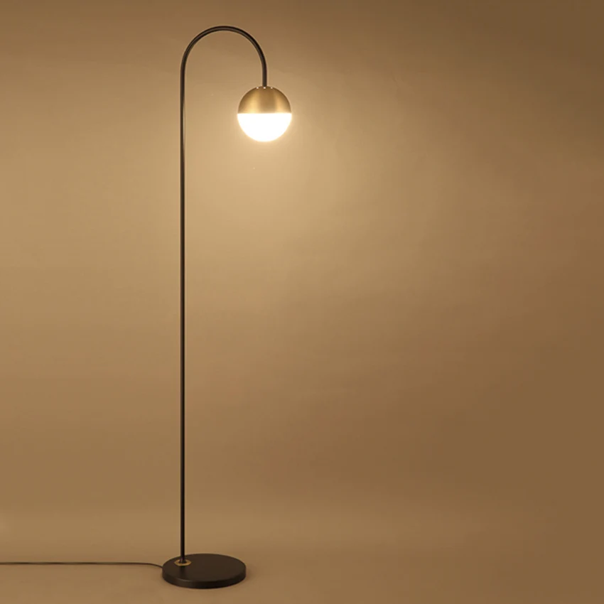 Современная оригинальная светодиодная лампа Напольная Лампа 2 вида цветов