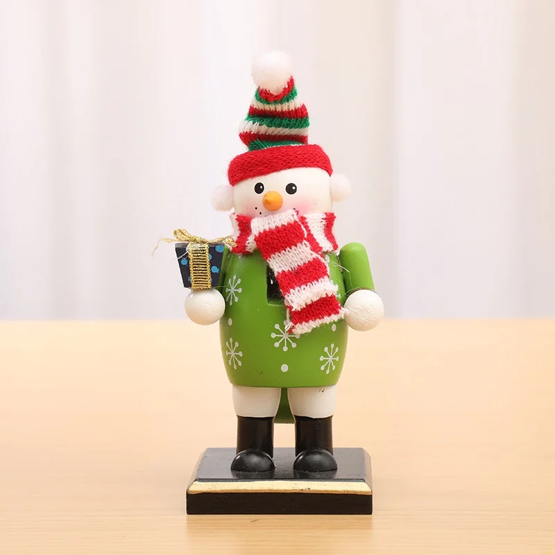 Рождественские деревянные статуэтки щелкунчика рождественские настольные
