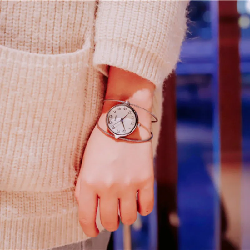 

New Watches Woman Luxury Brand Bracelet Korean Simple Cool Fashion Casual Atmosphere Hipster Reloj Mujer Gift for Women relojes