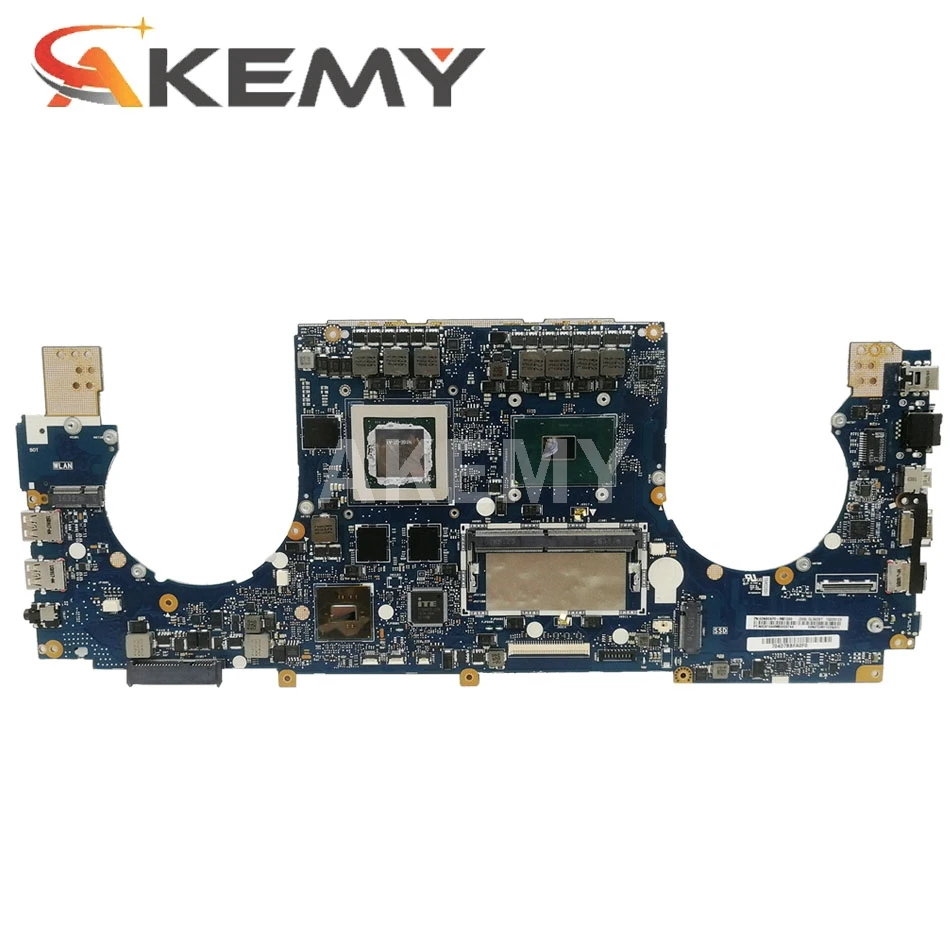 jiansu new gl502vt 8gb rami7 6700hq gtx970m6g motherboard for asus rog strix gl502vt s5vt laotop mainboard motherboard free global shipping