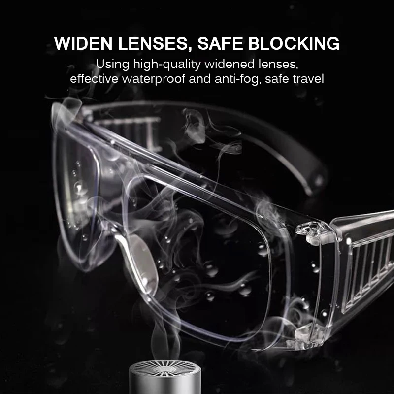 Безопасные защитные очки для глаз детские защита уникальные прозрачные с жалюзи