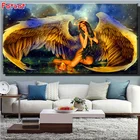 Фэнтези Ангел Алмазная вышивка большой размер 5d diy алмазная живопись полная, квадратная, 3d, алмазная инкрустация PP3072