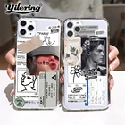 Мягкий ТПУ чехол для iPhone 12 13 11 Pro Max mini X XR Xs Max 7 8 Plus SE 2020