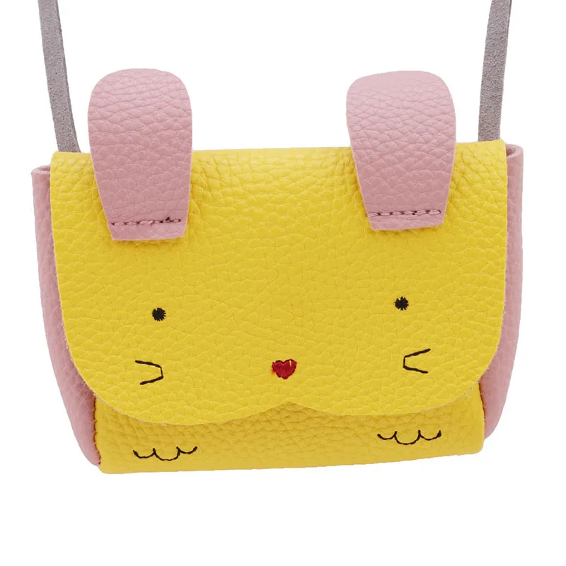 Девушки Портмоне Crossbody Курьерские сумки бумажник дети кролик сумка кошелек для монет сумка кошелек для младенцев Детские Сумки