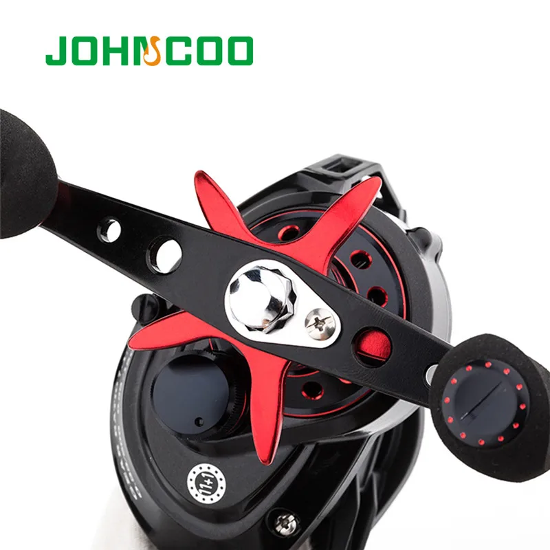 Кастинговая катушка JOHNCOO для морской рыбалки макс. нагрузка 13 кг 11 + 1