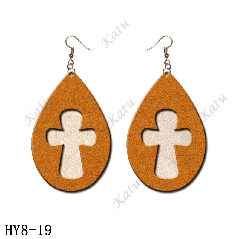HY8-19 10 типов сережек(Размер: 2 дюйма/2,25 дюйма/2,5 дюйма/2,75 дюйма/3 дюйма) деревянные формы подходят для обычных высечных машин - Цвет: HY8-19