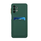 Роскошный чехол-бумажник с отделением для карт для Samsung Galaxy A32 5G, чехол из жидкого силикона 6,4 дюйма A325F для Samsung A32 5G 6,5 дюйма A 32 2021