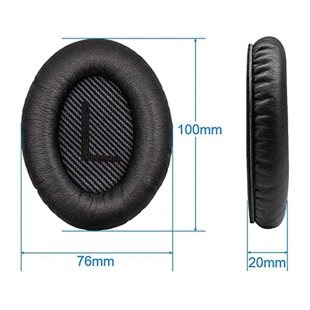 2 шт. памяти поролоновые накладки на наушники для бозе QC2/QC15/QC25/QC35/AE/2/2i/2w гарнитура