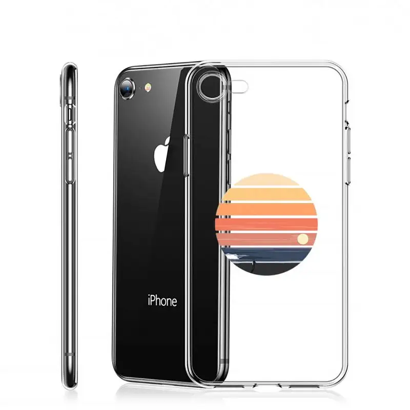 

Hot Sea wave surf summer surfing ocean Phone Case Transparent for iPhone 11 12 8 7 6 6S Plus X 5S SE 2020 XR mini pro XS MAX