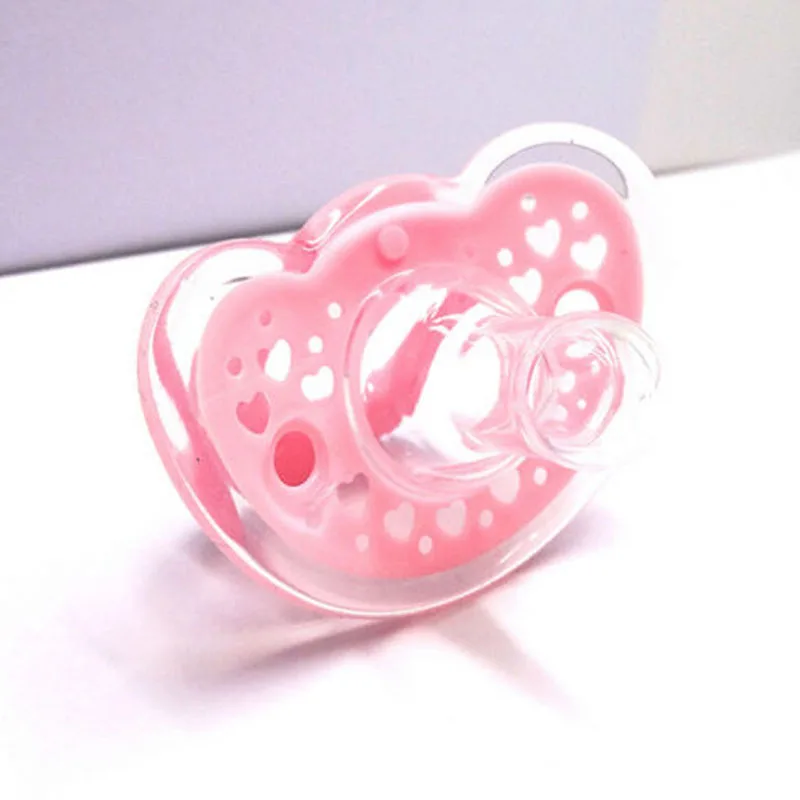 

Fashion Born Infant Baby Soft Orthodontic Dummy Pacifier Translucent Safety Silicone Teat Nipple Soother Newly Soft Soother