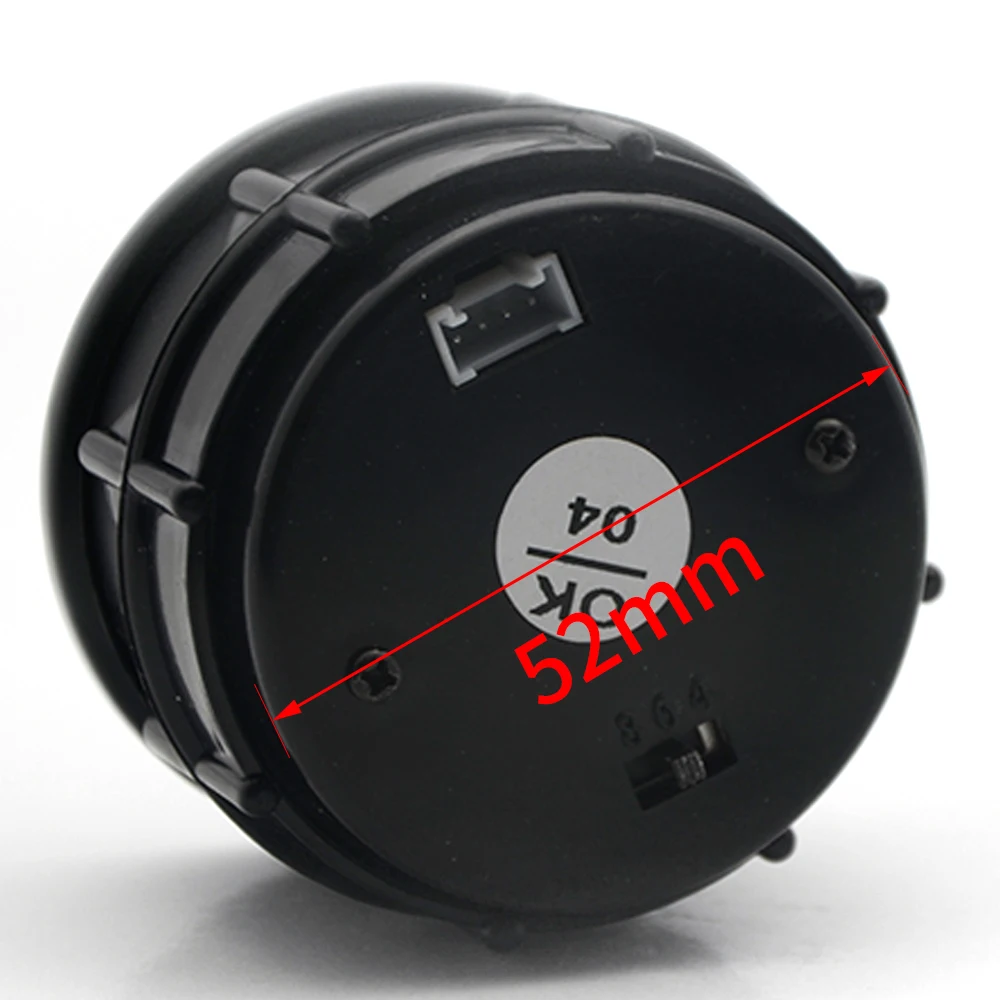 2" 52mm Car Digital Turbo Boost Gauge PSI BAR Water Temp Oil Temp Oil Pressure Gauge Voltmeter EGT Tachometer RPM gauge images - 6