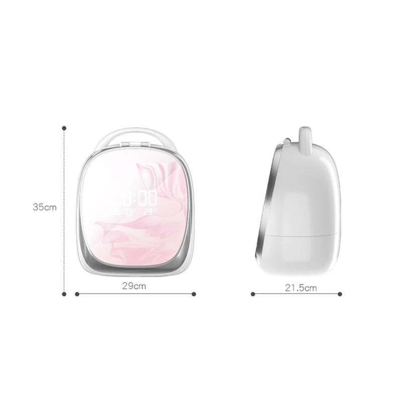 

Smart High-end Cosmetic Case Dust-proof Desktop Storage Box LED Mirror Dressing Table Skin Care Products Shelf Makeup Organizer