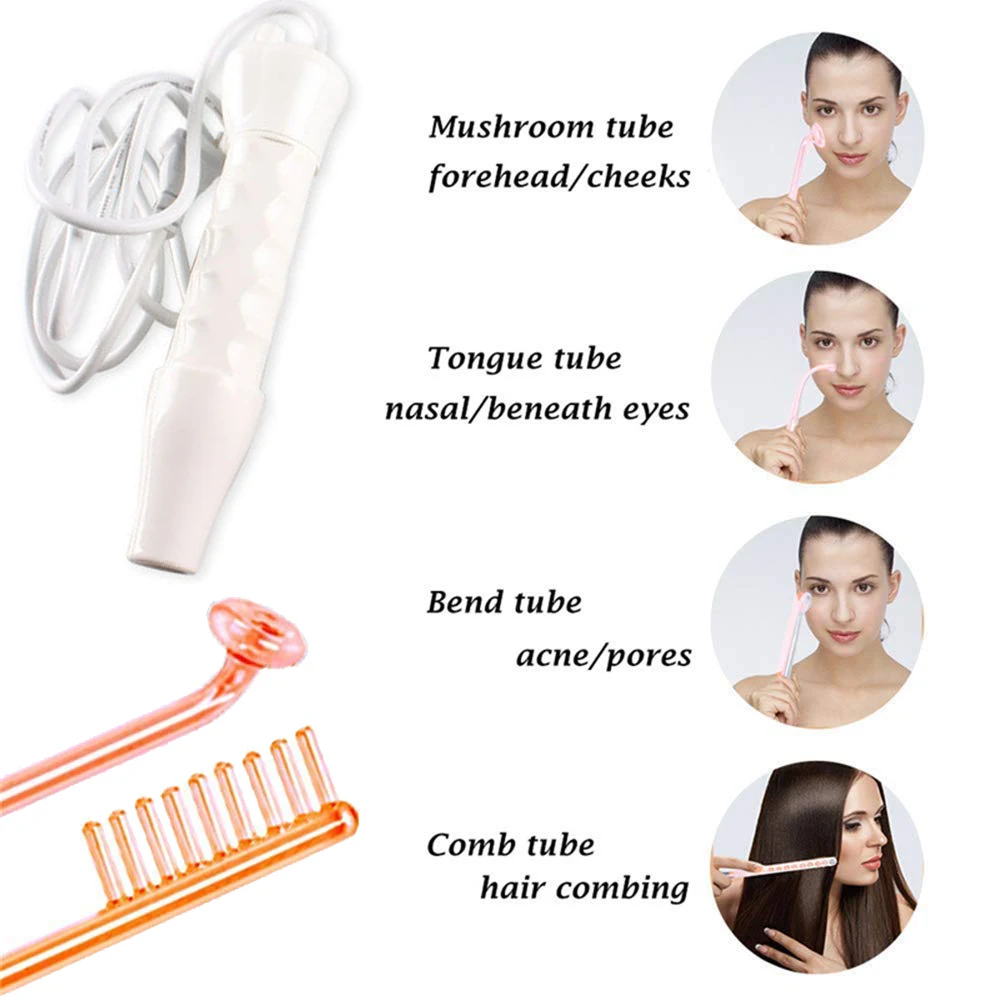 Высокочастотный аппарат для электротерапии омоложения удаления морщин и акне со