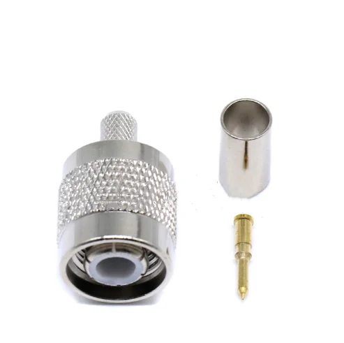 

10pcs TNC Male Plug Crimp for LMR195 RG58 RG142 RG223 RG400 Cable RF Coaxial Adapter Connectors