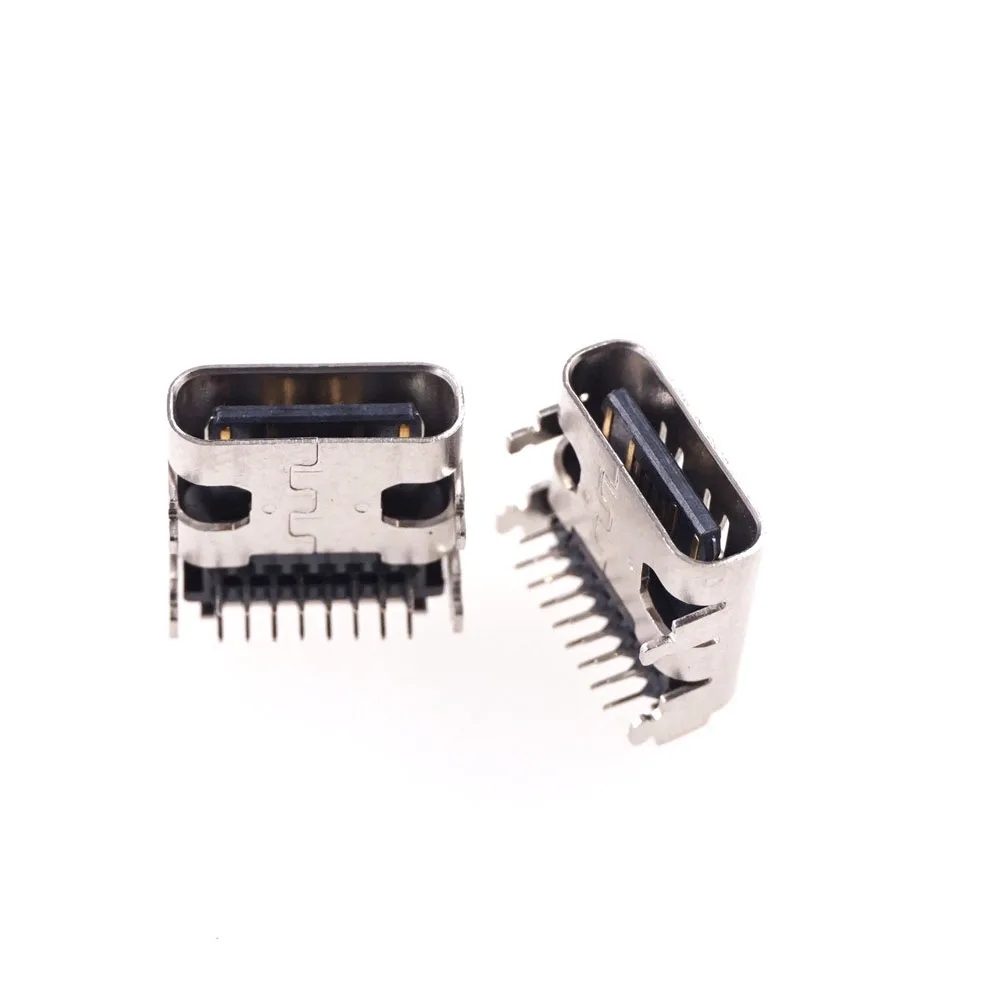 5 шт. USB 3.1 разъем типа C 16 Pin прямоугольные сквозные отверстия PCB розетка гнездо |