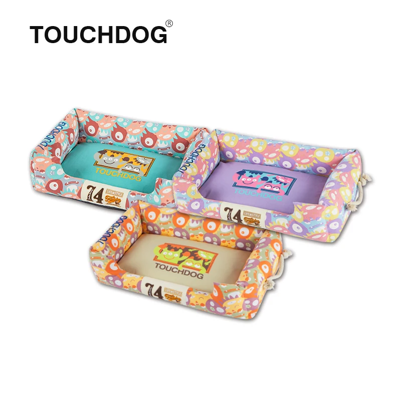 Кровать для домашних животных Touchdog износостойкая устойчивая к царапинам и