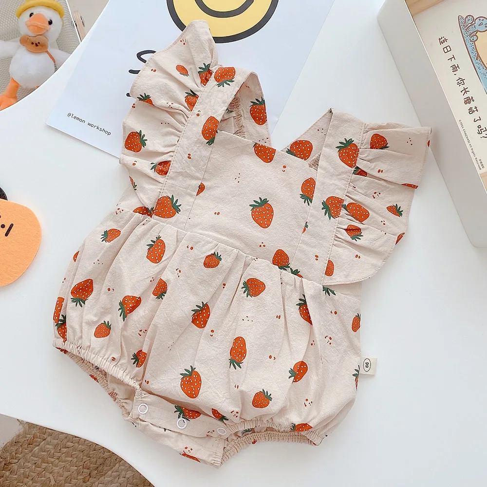 

Комбинезон детский, для девочек, на 1 день рождения, лето 2021, детская одежда, комбинезон