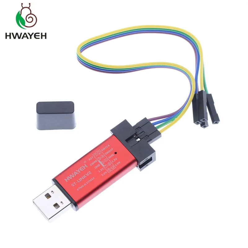 Бесплатная доставка 5 шт. ST Link V2 stlink mini STM8STM32 STLINK симулятор загрузки