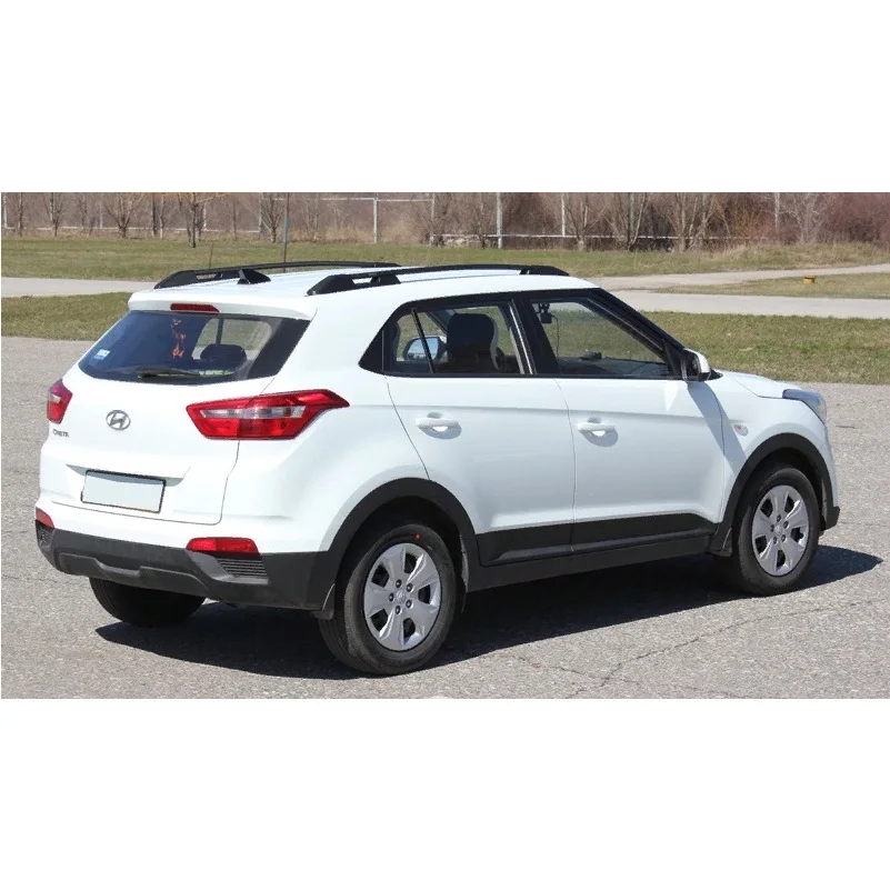 Рейлинги на крышу Хендай Creta 2016 |Багажники для крыши авто и ящики| |