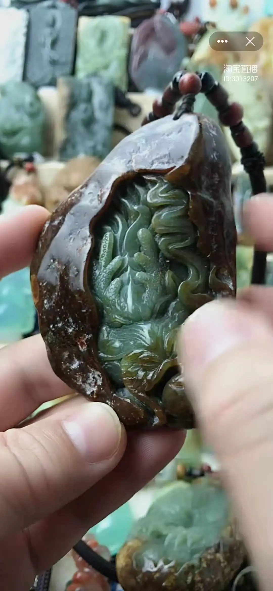 

Natural 7A xiuyu jade raw handcarved jade Chinese zodiac jade dragon green jade pendant gift jade necklace pendants jewelry