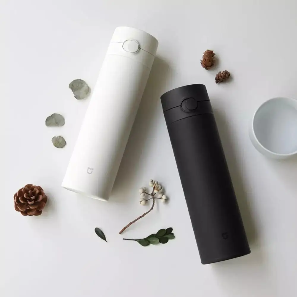 Оригинальный термос Xiaomi Mijia 2 чашки из нержавеющей стали фляга 480 мл портативная