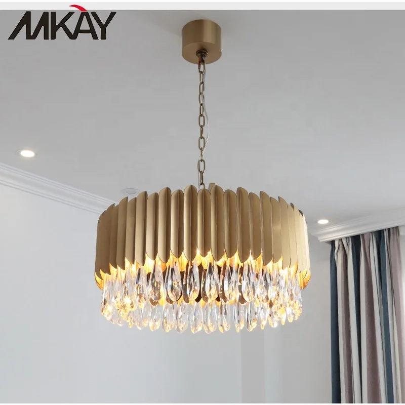 Роскошный светодиодный хрустальный Потолочный подвесной светильник для отеля
